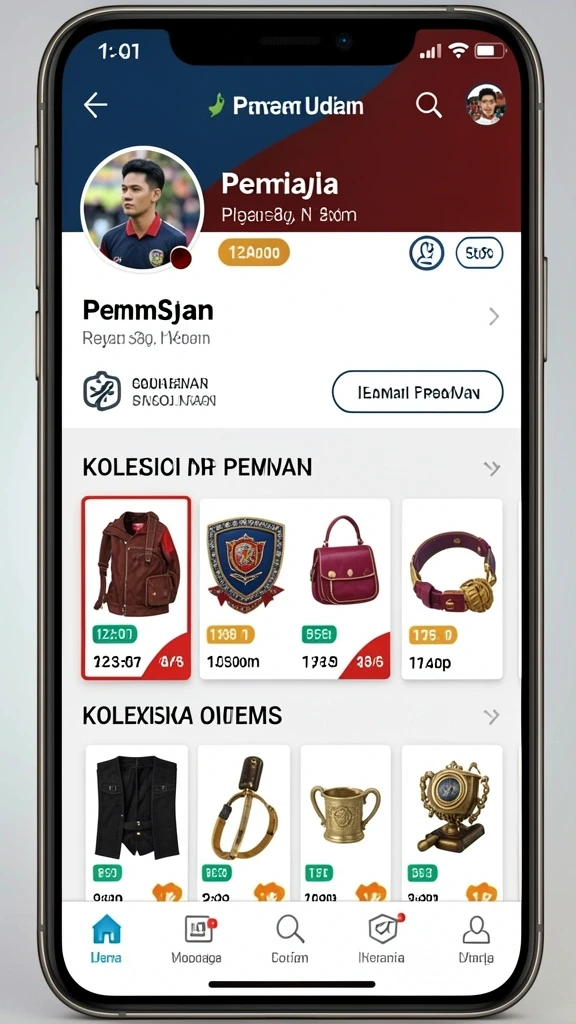 jago368 - Tampilan antarmuka utama yang stylish dan intuitif.