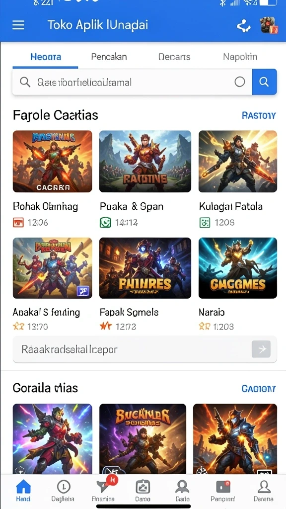 kelinci777 - Berbagai karakter unik untuk dipilih dan dimainkan.