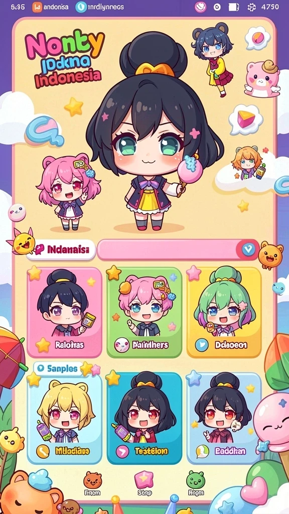 ocatoto - Tangkapan layar menampilkan pertempuran seru dengan monster.