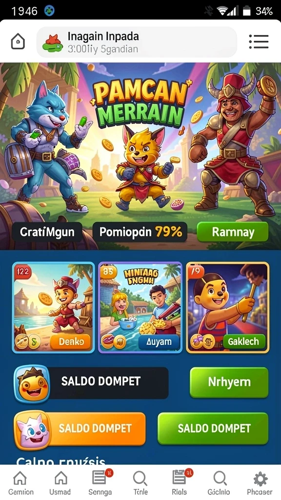 solototo - Tampilan antarmuka aplikasi yang user-friendly.